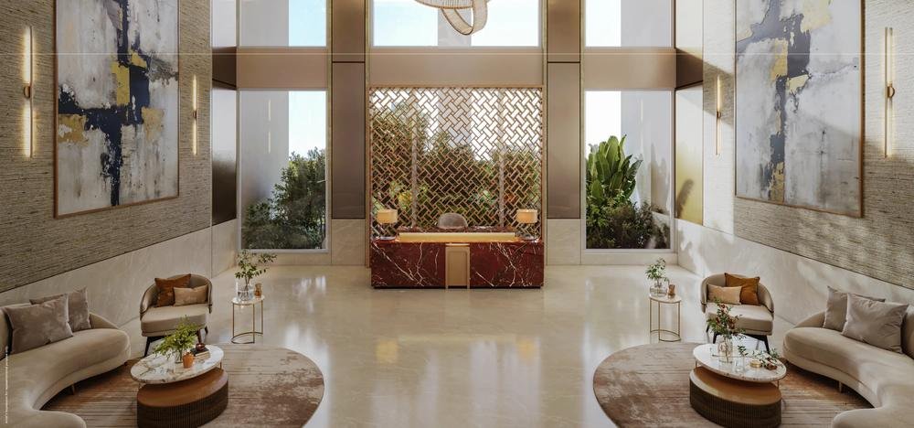 Grand lobby entrance